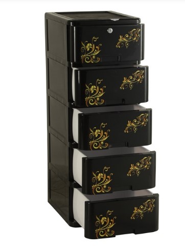 Smart Closet 5 Drawer Elite Gold