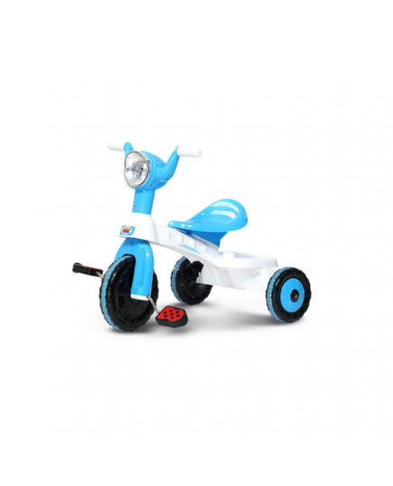 RFL Road Master Tricycle - White & Cyan Blue